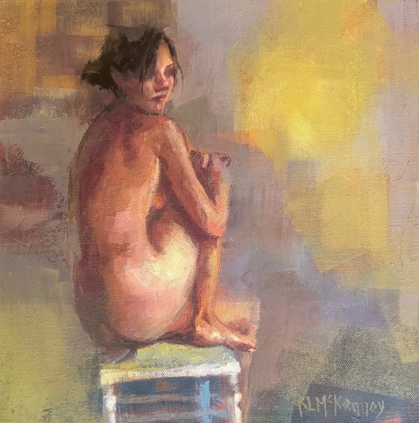 Nude with Chair