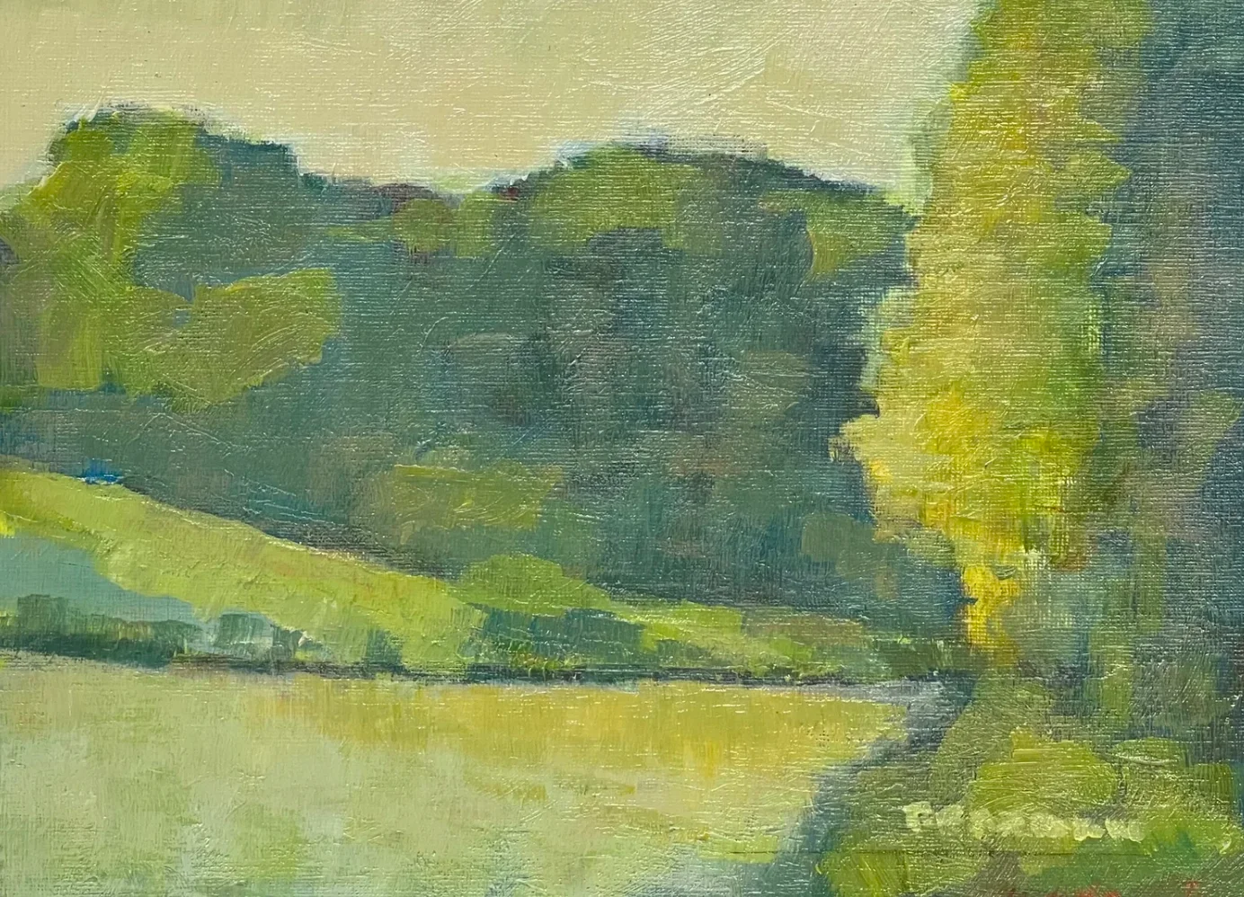 Sunflower River Dusk