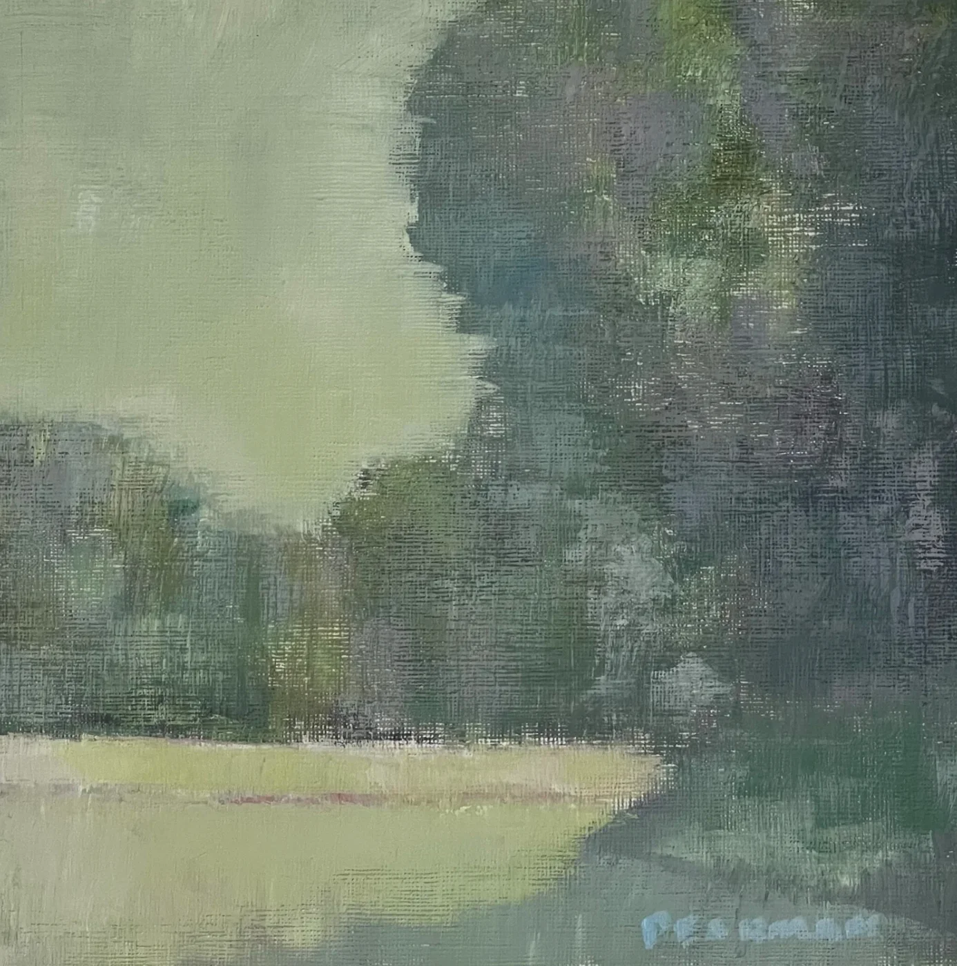 Sunflower River Evening 