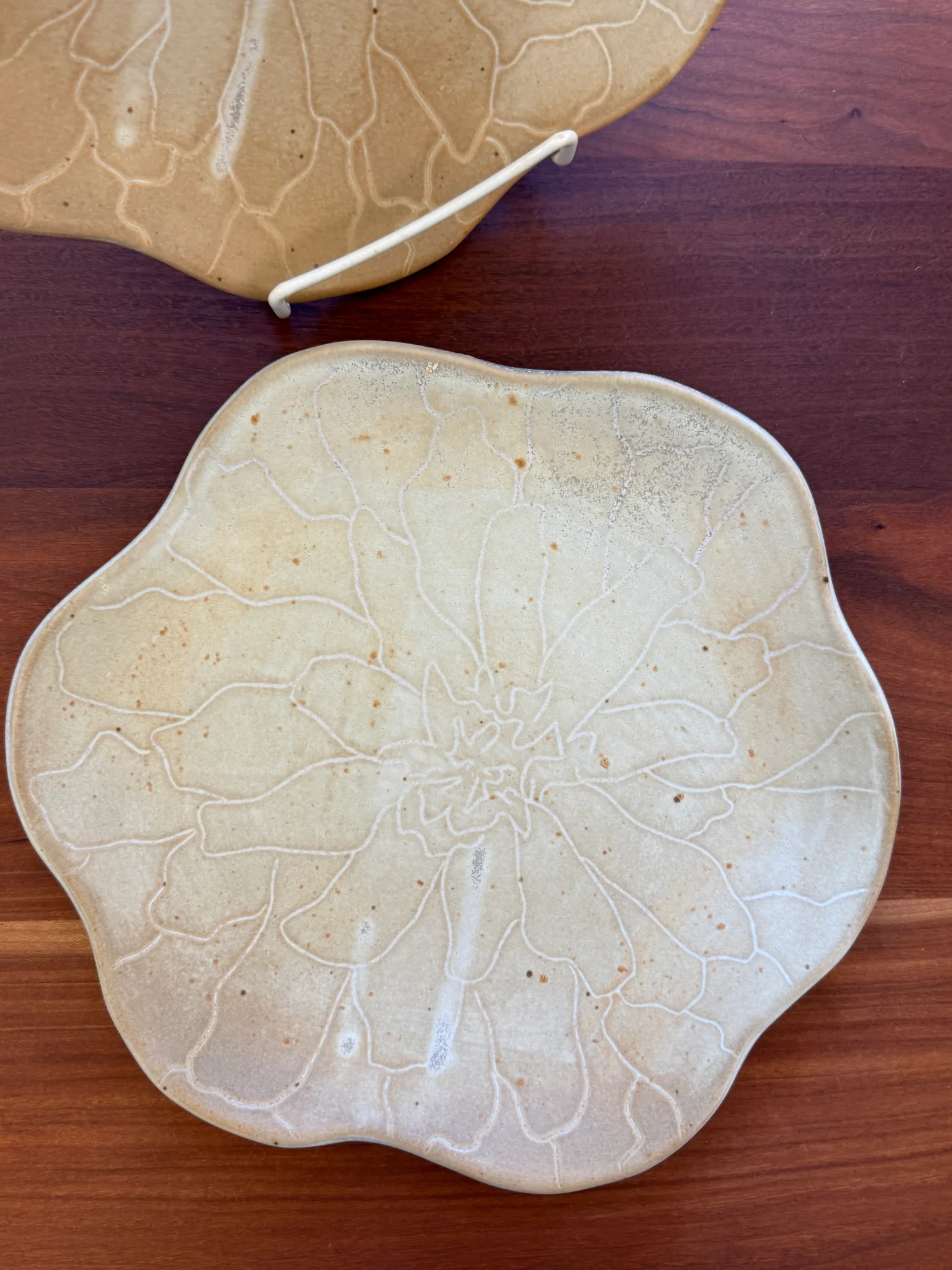 Flower Plates, set of 2 - Image 3
