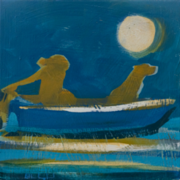 Our Moonboat Dog