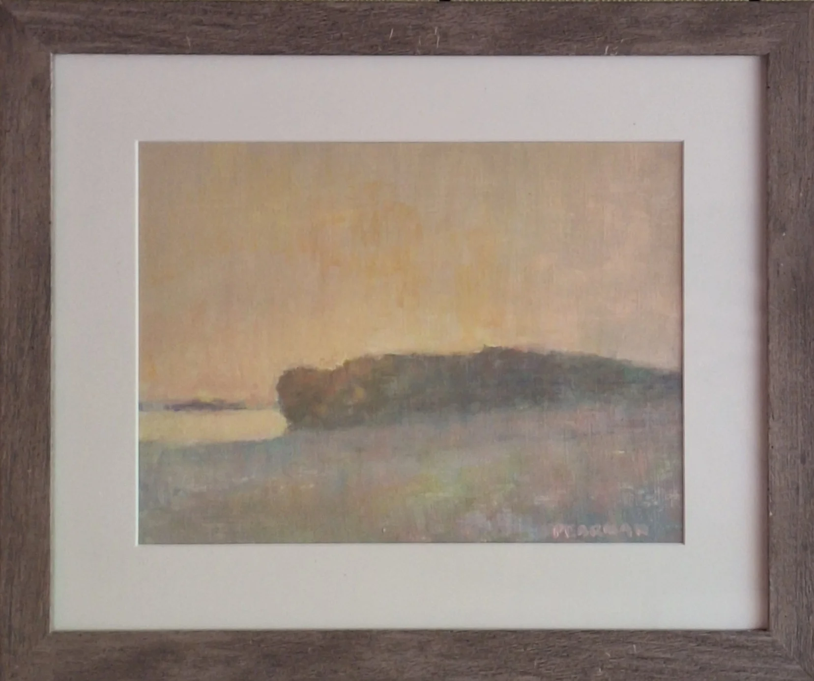 Point on River, Hazy Day - Image 2