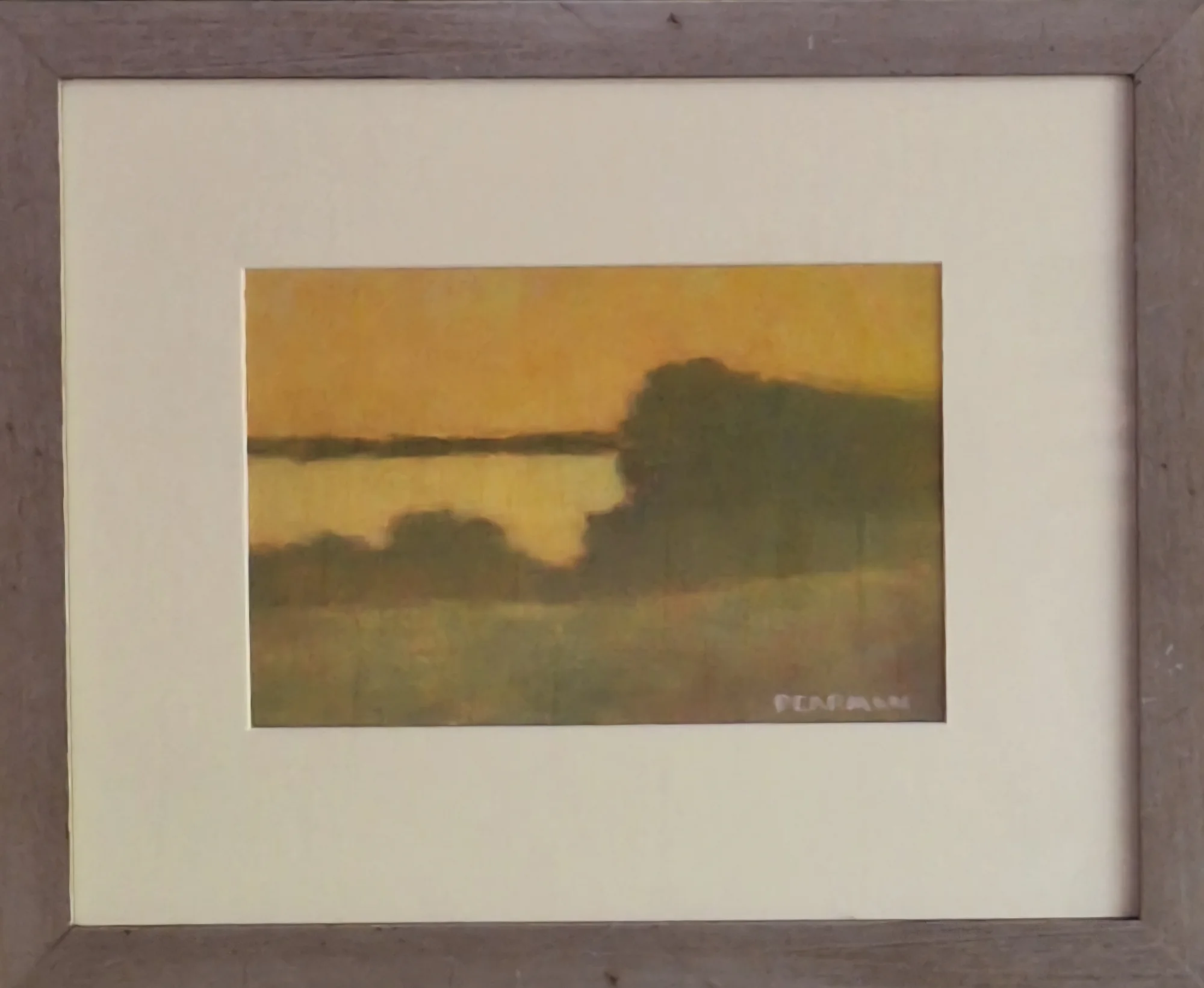 Point on River, Sunset - Image 2